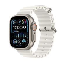 百亿补贴：Apple 苹果 Watch Ultra2(GPS+蜂窝网络)49 毫米钛金属表壳白色海洋表带