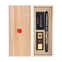 吴竹（KURETAKE）进口科学毛笔 自带墨水 莳绘物语 钢笔式毛笔 万年毛笔 教师节送礼 秋息吹 DU185-215
