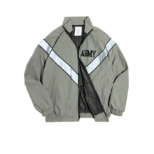 PLUS会员、概率券：马登工装 ARMY飞行员夹克训练服vibe风反光连帽速干外套