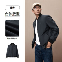 plus会员：HLA海澜之 24新轻商务经典三防男士外套HWJAW3W026A