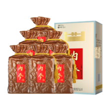 京东百亿补贴、plus会员：酒鬼 内参 馥郁香型高度白酒 52度 500ml*6瓶 整箱装