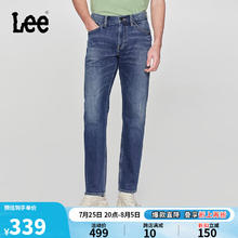 Lee 李 24早春723修身中腰直脚中蓝色男牛仔裤潮流 中蓝色 31
