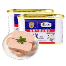 PLUS会员、概率卷：梅林 午餐肉罐头  198g*2罐*2件