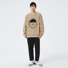 PEACEBIRD 太平鸟 休闲刺绣毛衣