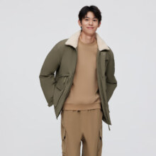 PLUS会员：波司登 BOSIDENG 反季清仓奥莱羽绒服男加厚翻领90绒保暖外套