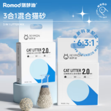 20点！RUIMENGDI 瑞梦迪 3合1豆腐混合猫砂 2.5kg*4包