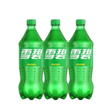 Plus会员：可口可乐汽水碳酸饮料 雪碧888mlx3瓶×5件