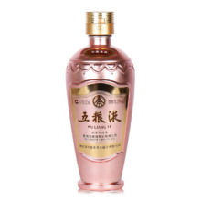 需凑单：五粮液 玫瑰金 浓香型白酒 39度 375ml 单瓶装 送礼佳品