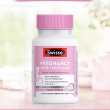 Swisse 斯维诗 孕妇铁叶酸片45片*2瓶