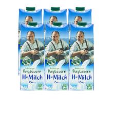 SalzburgMilch 萨尔茨堡 纯牛奶全脂3.5%乳脂牛奶1L*6瓶奥地利进口学生营养早餐奶
