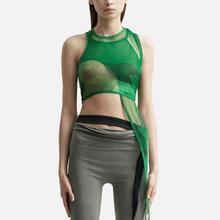 Ottolinger 女士 MESH DRAPE TOP 上衣 HBX