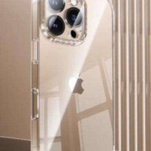 plus：闪魔 适用iPhone16系列手机壳  透明气囊硅胶简约男女款 16Pro【全透明】自带镜头膜