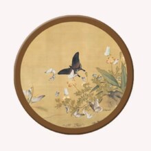列昂纳多 复古格调单个杯垫 12*12cm