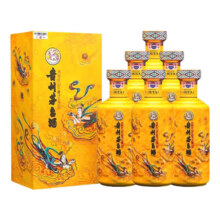 茅台 散花飞天 53度 酱香型白酒 500ml*6瓶 整箱装