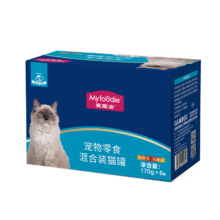 plus，需凑单：麦富迪 营养低盐补水猫罐头 三口味混合 170g*6罐