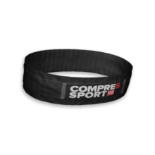 COMPRESSPORT 马拉松越野跑步轻量透气腰包 运动手机收纳腰带户外运动装备 黑混合灰 M/L