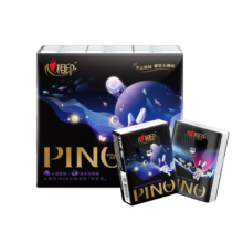 Plus会员，概率券：心相印手帕纸巾 品诺ROBBi联名款 4层6片*18包