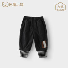 京东PLUS：BALIPIG 巴厘小猪 小童高脚灯芯绒裤