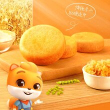 plus会员:三只松鼠 黄金肉松饼 500g*2箱