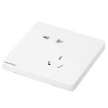 家装季：SIEMENS 西门子 皓彩系列 5UB2618-3NC01 斜五孔插座 雅白