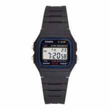 PLUS会员、京东百亿补贴：CASIO 卡西欧 38.2毫米石英腕表 F-91W-1