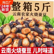 火烧蚕豆云南原味保山特产农家烘烤香酥蚕豆干货炒货零食干炒甄选