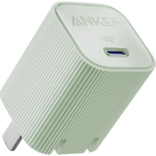 ANKER安克安心充Ultra苹果充电器氮化镓快充PD30W兼容20W iPhone15/14/mini/华为P70小米手机绿
