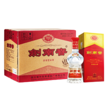 21点、京东百亿补贴：剑南春 水晶剑 46度 浓香型白酒 500ml*6瓶