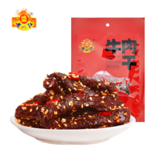 土家 老川江 蜀香冷吃手撕牛肉干 四川特产 麻辣牛肉干 1袋