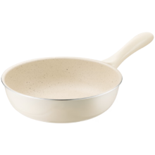 PLUS会员：ASD 爱仕达 晶石不粘煎炒锅28cm 带盖 赠护锅铲