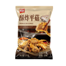 需首单、Plus会员、概率券:美好 酥炸平菇1kg