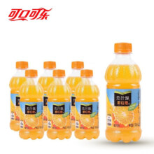 可口可乐 美汁源果粒橙 300ml*6瓶