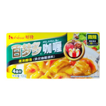 好侍百梦多咖喱微辣味100g*4 多口味可选