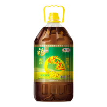 5日20点、PLUS会员：福临门 食用油 非转基因 优选醇香压榨菜籽油5L