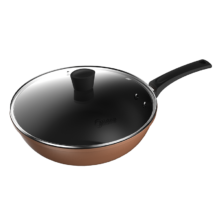 京东百亿补贴：Midea 美的  炒锅  燃气 家用   CL30T2 加深加厚|有盖 30cm