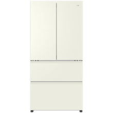 再降价：海尔（Haier）一级能效双变频电冰箱 463升奶油风+法式多门+干湿分储+三档变温