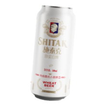 天湖啤酒  施泰克小麦原浆 9度精酿白啤 麦香浓郁 500ml*12听 整箱装