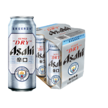 88VIP：Asahi 朝日啤酒 超爽 辛口啤酒 500mlx4罐