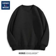 Plus会员、概率券:GENIOLAMODE卫衣男日系圆领舒适百搭长袖