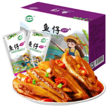 巧美森 劲爽小鱼仔 酱香味260g/盒