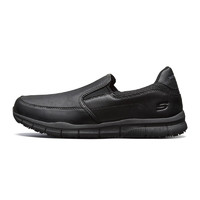 SKECHERS 斯凯奇 WORK系列 男士休闲皮鞋 77157 黑色 43￥166.05 4.6折 比上一次爆料降低 ￥11