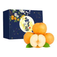 再降价、plus会员、京东百亿补贴:悠轶 山东莱阳秋月梨 5斤 【单果6两起】 A+级头茬现摘*2件