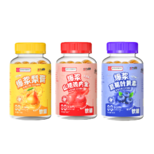 爆浆蓝莓山楂秋梨膏水果夹心