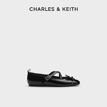 CHARLES & KEITH 24冬 女士芭蕾鞋 CK1-70381023-1