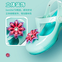 crocs 卡骆驰 伊莎贝拉缤纷小克骆格儿童凉鞋轻便沙滩鞋205044-371