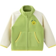 aqpa爱帕婴幼儿摇粒绒外套秋冬装新款儿童保暖上衣宝宝衣服洋气萌
