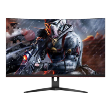 AOC显示器 31.5英寸 2K屏幕 165Hz 1000R曲面屏 VA广视角 HDR 1ms响应 广视角 游戏电竞电脑显示屏 CQ32G3SE