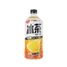 PLUS会员：元气森林 900mL*12瓶 冰茶减糖冰爆柠檬红茶 整箱+凑单