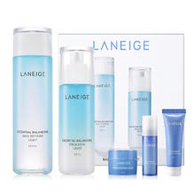 LANEIGE 兰芝 水衡凝肌水乳护肤品套盒套装385ml 清爽型 水+乳+面膜