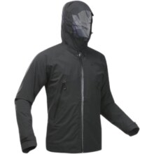 PLUS会员：DECATHLON 迪卡侬 情侣款 硬壳冲锋衣 MH500 曜石黑 颜色任选